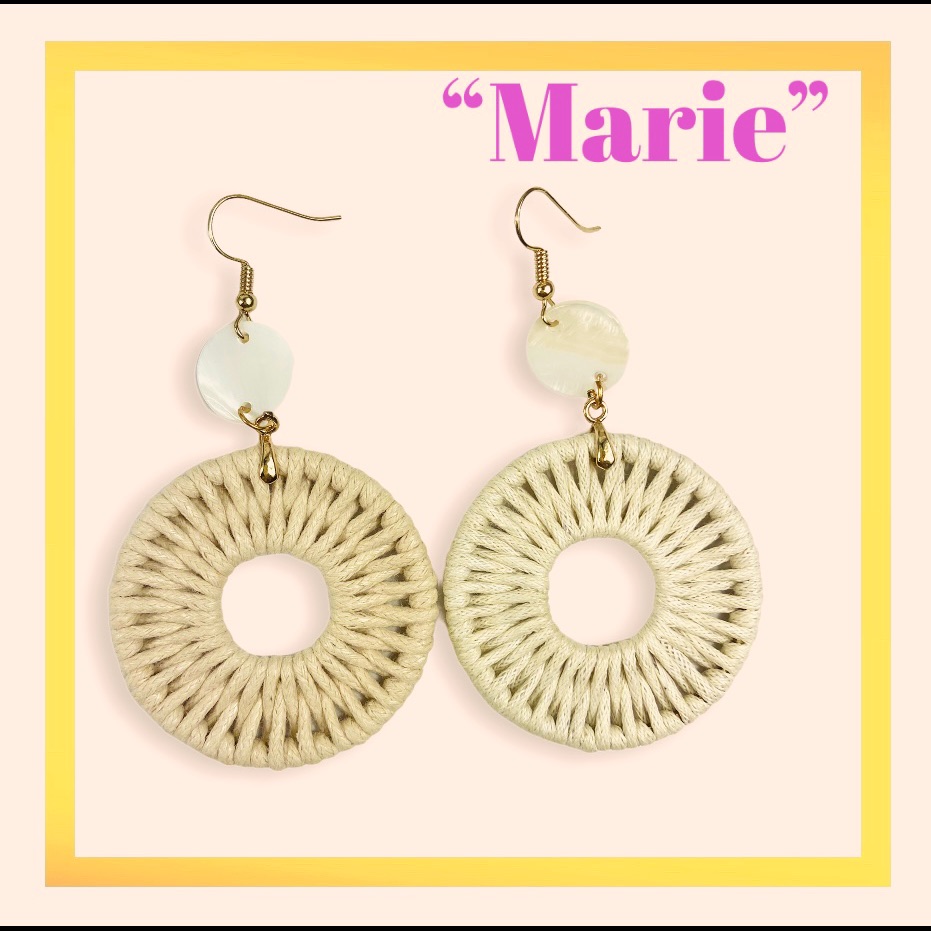 Boho “Marie” Fishhook Earrings